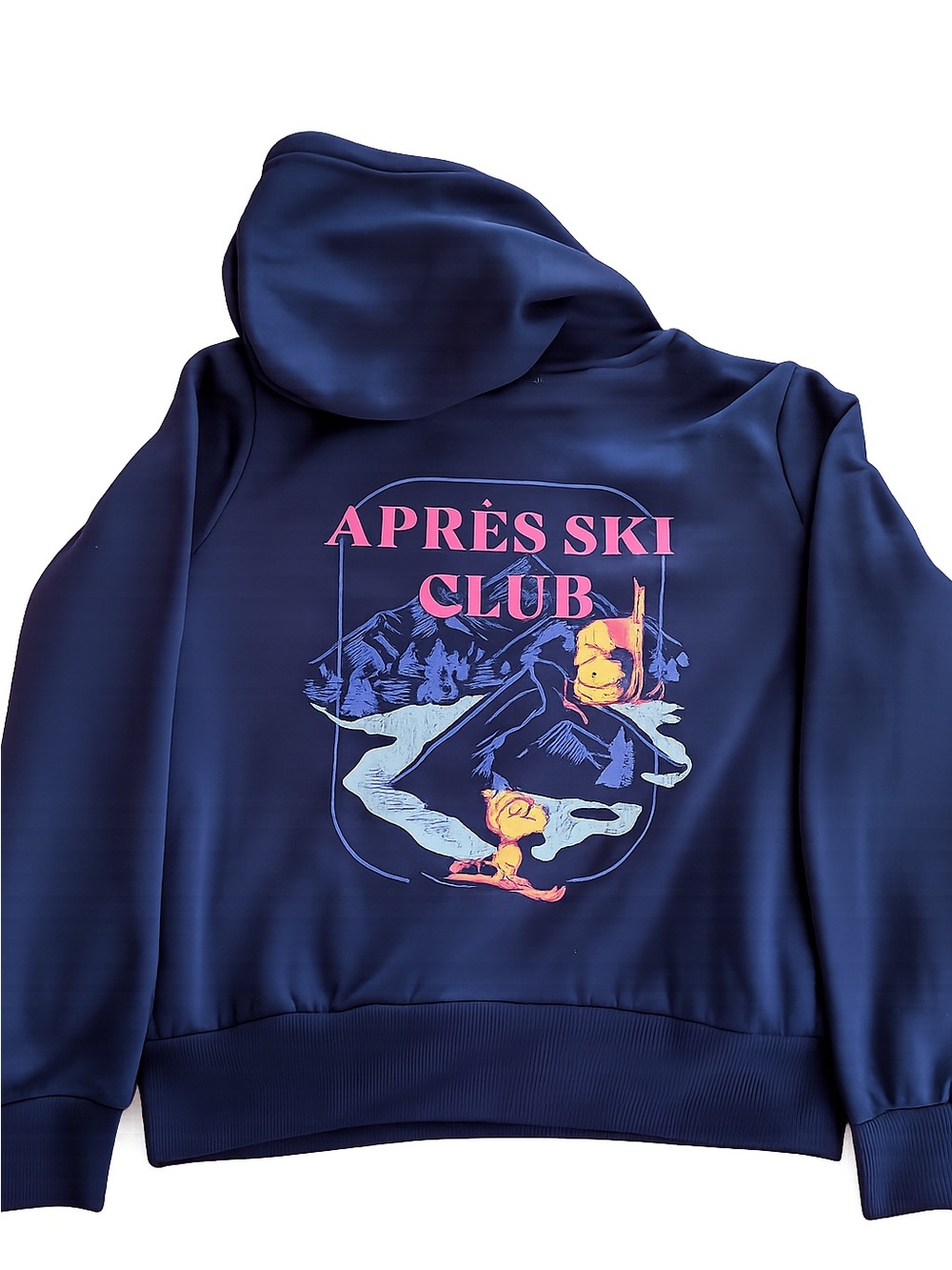 Peanuts Après Ski Club Hoodie Woodstock Snoopy Graphic Small